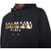 Balmain Foil Tape hoodie - Black/White/Gold