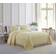 Beatrice Home Fashions Medallion Chenille Bedspread Yellow (274.32x243.84)