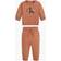 Calvin Klein Newborn Logo Tracksuit - Copper Reef (IN0IN00017)