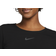 Nike Women's Sportswear Long-Sleeved Short Shirt - Black/Dark Smoke Grey