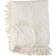 Beatrice Home Fashions Medallion Chenille Bedspread White, Beige (299.72x)