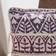 Safavieh Mela Complete Decoration Pillows Purple, Beige (45.72x45.72cm)