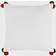 Safavieh Darton Complete Decoration Pillows Red, Grey (45.72x45.72cm)