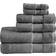 Madison Park Signature Turkish Towel Gray (147.32x76.2cm)