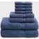 Madison Park Signature 800GSM Towel Blue (137.16x76.2cm)