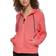 DKNY Sprint Mesh Relaxed Full-Zip Hoodie - Calypso