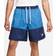 Nike Sportswear Sport Essential Woven Lined Flow Shorts - Midnight Navy/Dark Marina Blue/White