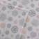 Sleep Philosophy True North Bed Sheet Grey, Pink (243.84x167.64cm)