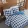 Wrangler Flagstaff Check Reversible Full Queen Quilt Set Quilts White, Blue