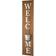 GlitzHome Welcome Porch Sign with Metal Planter