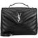 Saint Laurent Loulou Small Leather Shoulder Bag - Black/Silver