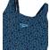 Speedo Girl's Boomstar Allover Muscleback Swimsuit - Navy/Pool (812382-9239)