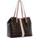 Guess Vikky Handbag - Mocha Logo Multi