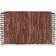 Saro Lifestyle Cuir Chindi Place Mat Brown (50.8x35.56cm)