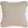 LR Home Chic Fringe Complete Decoration Pillows Beige (45.72x45.72cm)