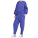 Nike Women's Sportswear Phoenix Fleece Curve High Waist Sweatpants - Lapis/Sail