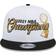 New Era Milwaukee Bucks 2021 NBA Finals Champions Ring Ceremony 9FIFTY Snapback Adjustable Hat Men - White/Black