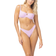 L*Space Pointelle Rib Camacho Bikini Bottom - Peony