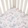 NoJo Tropical Princess Fitted Crib Sheet 28x52"