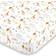 NoJo Watercolor Jungle Animals Crib Sheet Mini Fitted Crib Sheet 24x38"