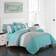 Chic Home Design Hester Bed Linen Turquoise (274.32x228.6cm)