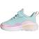 Adidas Infant FortaRun Sport Running Elastic Lace and Top Strap - Almost Blue/Cloud White/Clear Pink