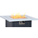 OutSunny Outdoor Propane Gas Fire Pit Table With Lid And Lava Rocks