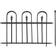 Sunnydaze Strasbourg Fence with Posts 2-pack