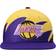 Mitchell & Ness Los Angeles Lakers Hardwood Classics Sharktooth Snapback Hat Men - Gold/Purple