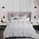 Martha Stewart White Goose Down And Feather Bedspread White (228.6x172.72)