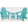 Polywood Vineyard Outdoor Lounge Set