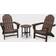 Polywood Vineyard Outdoor Lounge Set