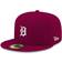 New Era Detroit Tigers Logo White 59FIFTY Fitted Hat Men - Cardinal