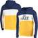 JUNK FOOD Utah Jazz Wordmark Colorblock Fleece Pullover Hoodie Sr