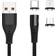 Maxlife Magnetic USB A-Lightning/USB C/USB Micro-B 1m