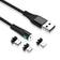Maxlife Magnetic USB A-Lightning/USB C/USB Micro-B 1m