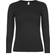 B&C Collection Women's E150 Long Sleeve T-shirt - Black