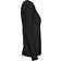 B&C Collection Women's E150 Long Sleeve T-shirt - Black