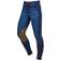 Dublin Shona Full Suede Seat Denim Print Silicone Full Seat Breeches Women