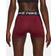 Nike Pro 8cm (approx.) Shorts Women - Dark Beetroot/Black/White