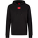 HUGO BOSS Men's Square Logo Jersey Hooded Sweatshirt - Black