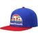 Mitchell & Ness Denver Nuggets Hardwood Classics Team Two-Tone 2.0 Snapback Hat Men - Royal/Red