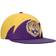 Mitchell & Ness LSU Tigers Sharktooth Snapback Hat Men - Purple/Gold