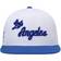 Mitchell & Ness Los Angeles Lakers Hardwood Classics Snapback Hat Men - White/Royal