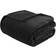 Intelligent Design Microlight Plush Blankets Black (233.68x228.6cm)