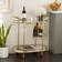 Zimlay Contemporary Bar Trolley Table 16x31"