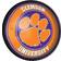 The Fan-Brand Clemson Tigers Round Slimline Illuminated Wall Sign