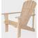 ShineCompany Adirondack Rocking Chair 36"