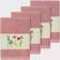 Linum Home Textiles Serenity Embellished Dishcloth Pink (33.02x33.02cm)