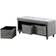 Ore International Magnolia Storage Bench 39.5x17.5"